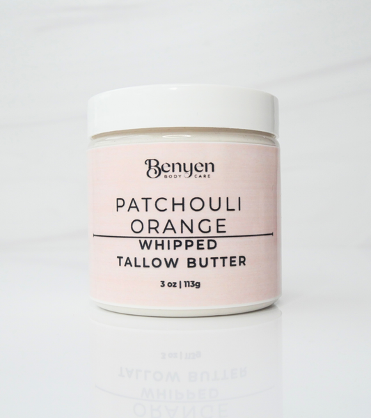 Patchouli Orange Whipped Tallow Body Butter