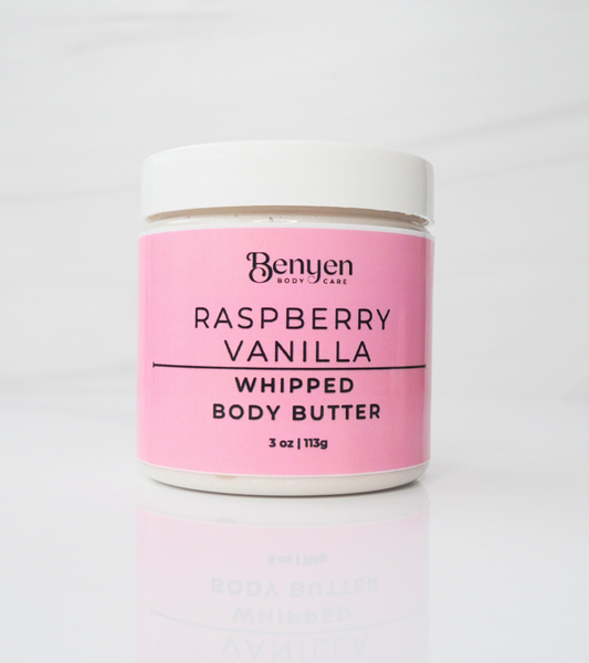 Raspberry Vanilla Whipped Body Butter